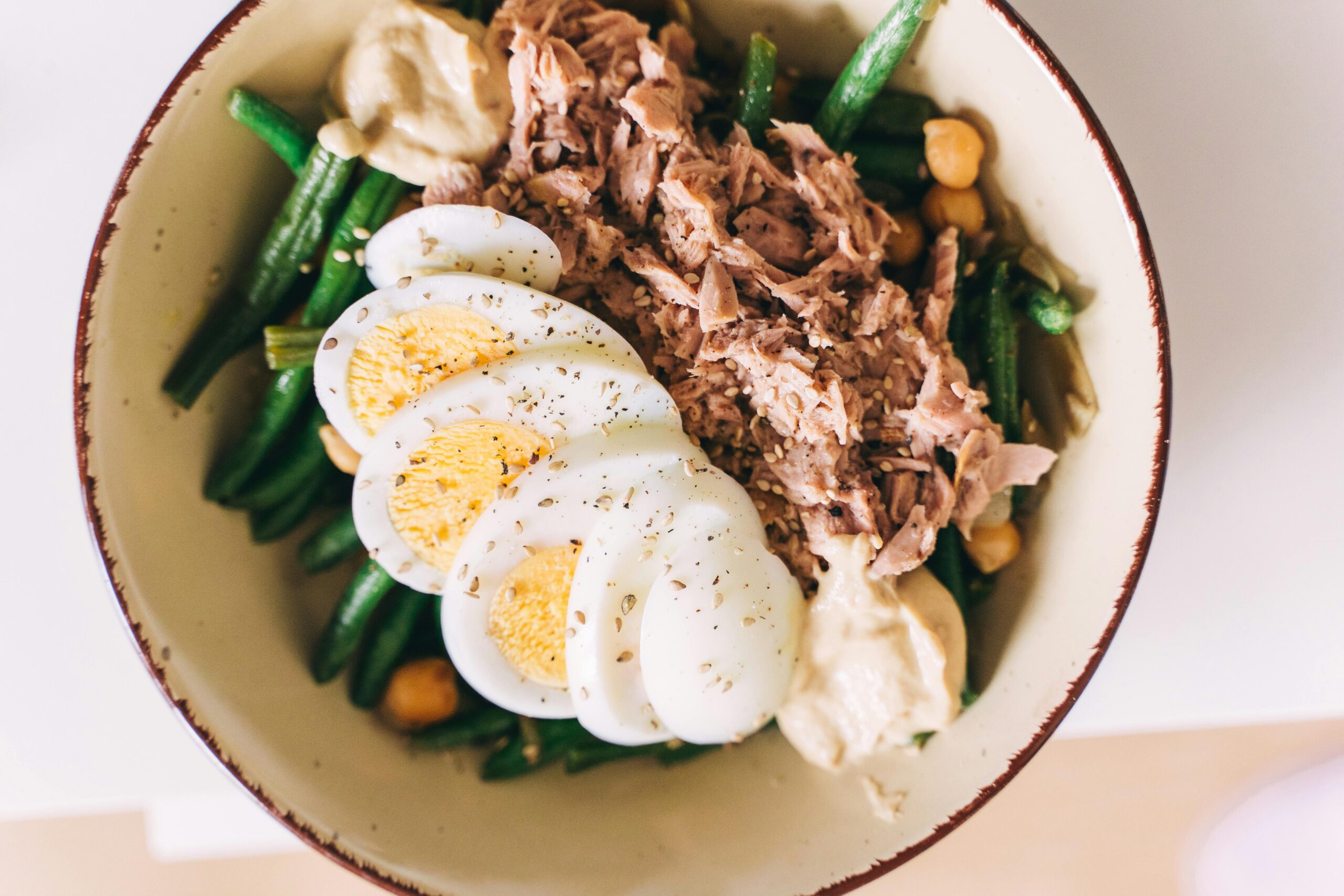 high protein and fibers meal